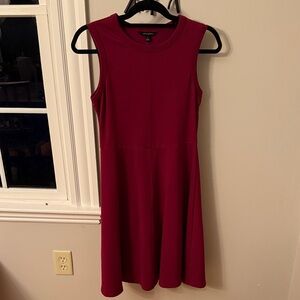 Banana Republic Sleeveless Red Mini Dress